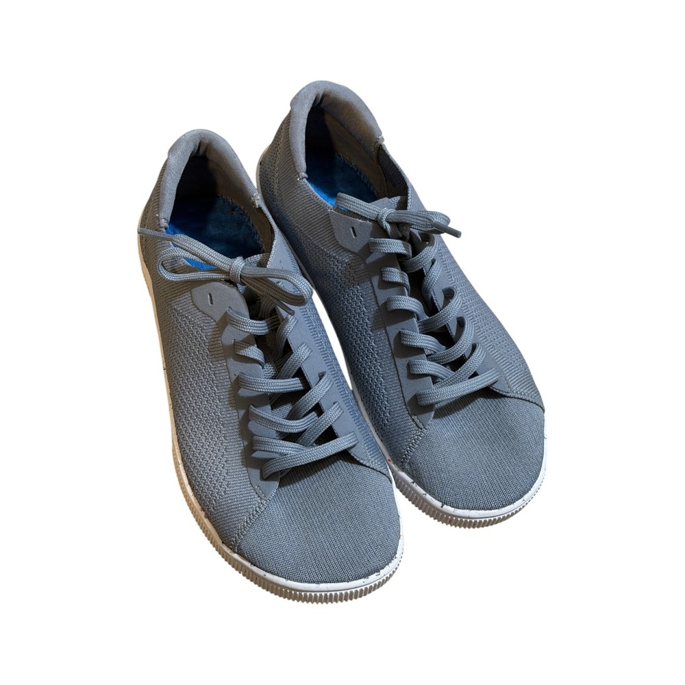 Flux Footwear Adapt Low Sneakers Mens 7.5 Womens 8.5 Grey Knit Barefoot Shoes